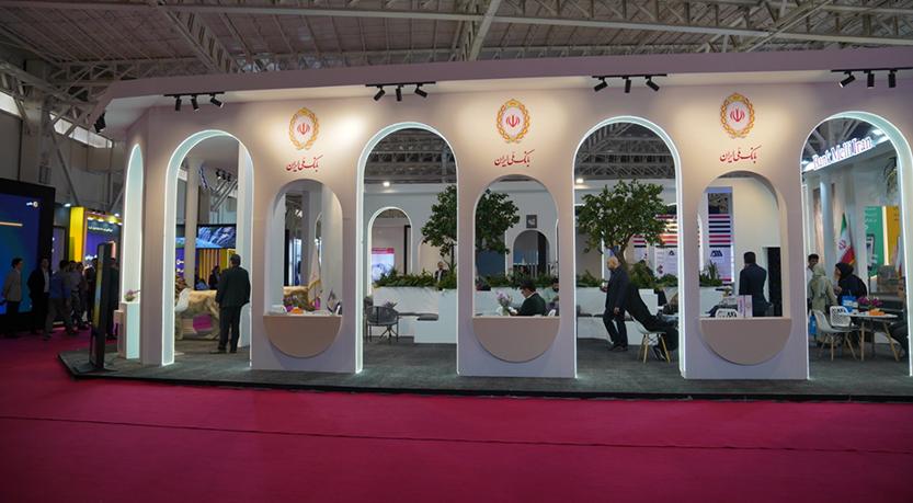 حضور فعال و موثر بانک ملی ایران در هفدهمین نمایشگاه بین المللی صنعت مالی