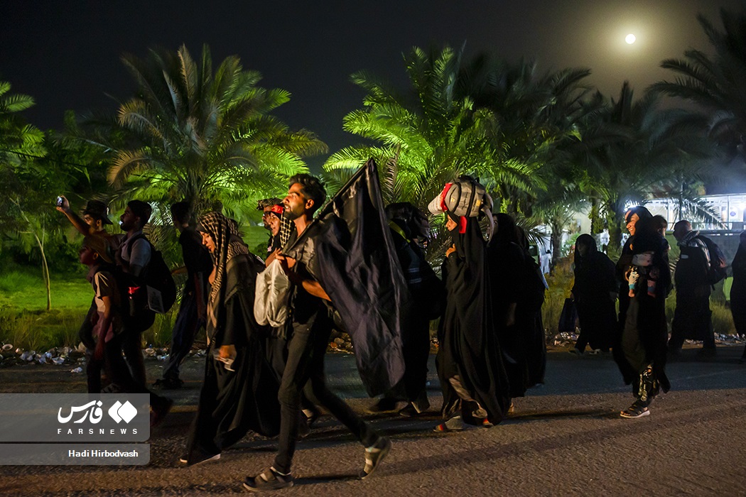 پیاده روی اربعین در کوفه